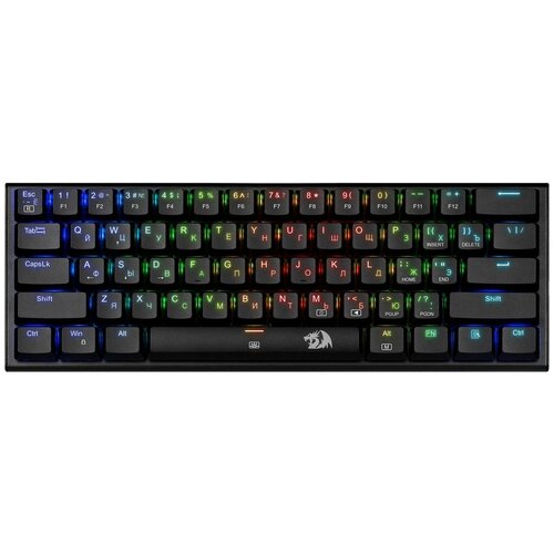 Игровая клавиатура механическая Redragon Anivia, подсветка RGB тихая