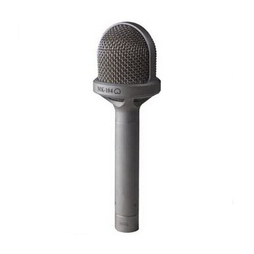 Микрофон студийный конденсаторный Октава МК-104 черный в картонной коробке