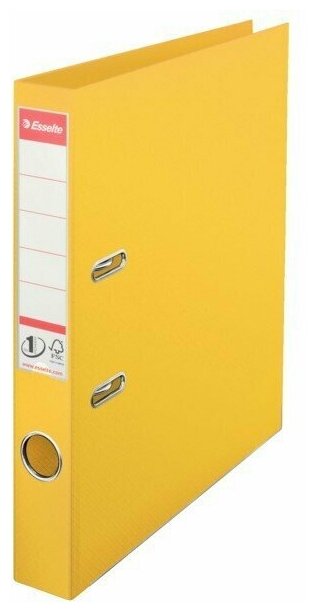 Папка-регистратор Esselte №1 Power, пластик, 50 мм, желтый