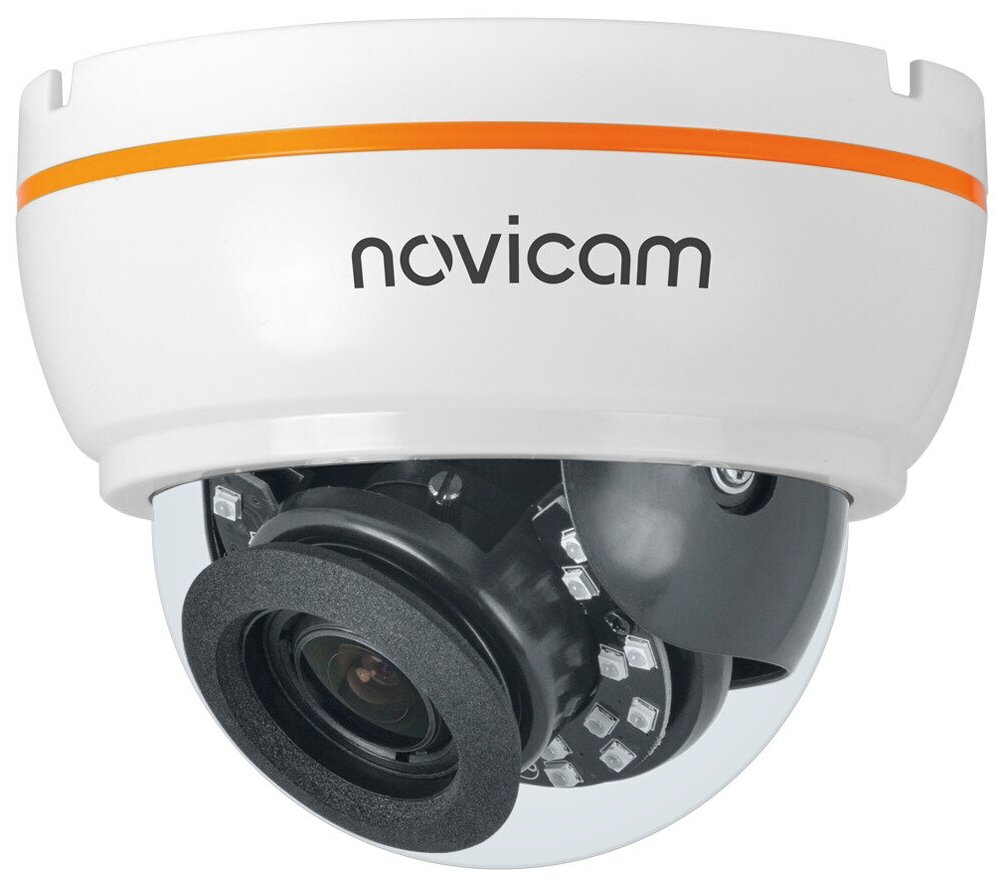LITE 26 Novicam v.1279 - TVI/AHD/CVI/CVBS видеокамера, матрица 1/2.9" CMOS, 2 Мп 25/30 к/с, объектив 2.8-12 мм, ИК 20м, 0.1 люкс, DC 12В, меню