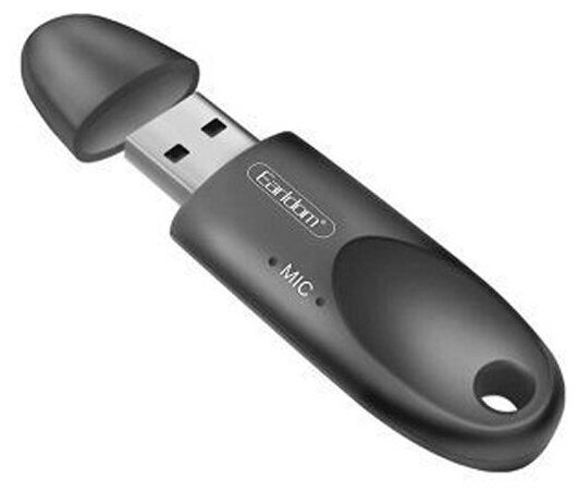 Автомобильный адаптер Bluetooth USB Earldom ET M40 Черный
