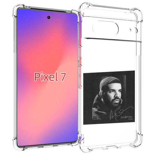 Чехол MyPads Drake - Scorpion для Google Pixel 7 задняя-панель-накладка-бампер drake – scorpion