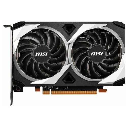 Видеокарта MSI PCI-E 4.0 RX 6500 XT MECH 2X 4G OC AMD Radeon RX 6500XT 4096Mb 64 GDDR6 2685/18000 HDMIx1 DPx1 HDCP Ret