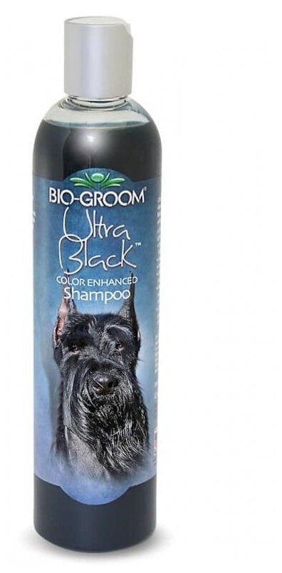 Bio-Groom Ultra Black шампунь-ополаскиватель для собак темного окраса 355 мл