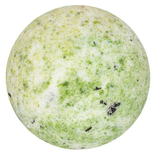 Купить L'Cosmetics Бомбочка для ванн L'Cosmetics «Зелёный чай» с пеной, 130 г, белый/зеленый/зеленый-белый