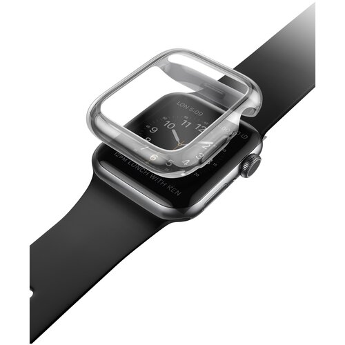 Чехол Uniq для Apple Watch 3/4/5 44 mm Garde Smoke grey