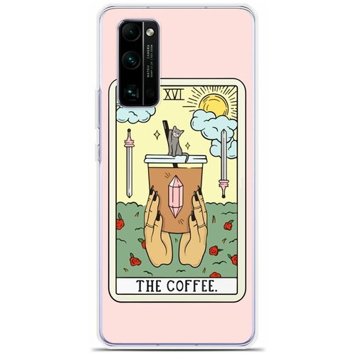 Силиконовый чехол на Honor 30 Pro+ Розовый / для Хонор 30 Про Плюс