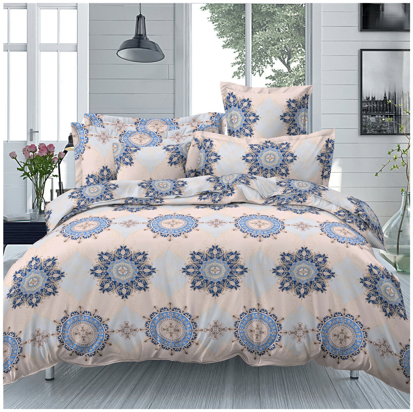 фото Комплект постельного белья Павлина Жанет 7196 Верея