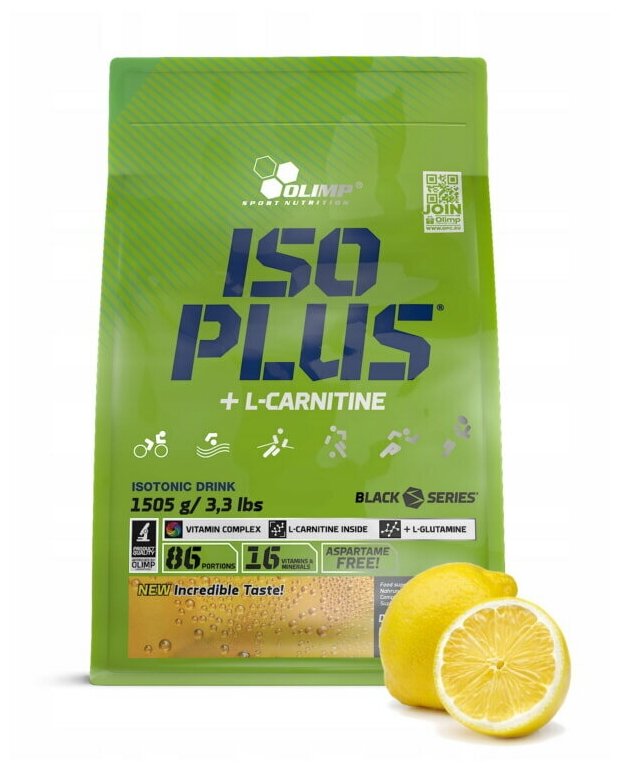 Olimp Sport Nutrition Iso Plus 1505 гр (Olimp) Лимон