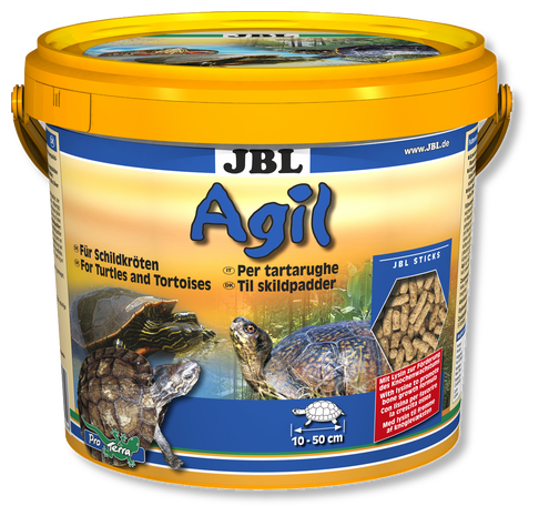 Корм JBL GMBH & CO. KG Agil в форме палочек для черепах, 1 л. (400 г.) - фотография № 4