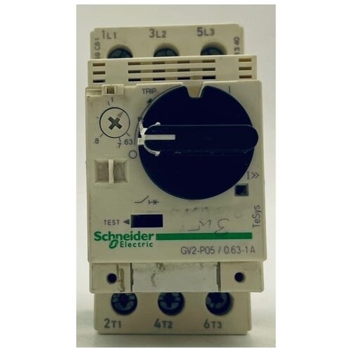 Автоматический выключатель для защиты электродвигателей (0.63-1А) автоматический выключатель с комбинированным расцепителем 13 18а для защиты электродвигателя schneider electric tesys gv2me20