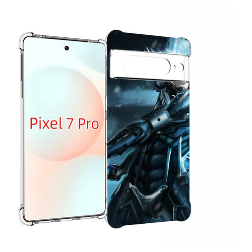 Чехол MyPads Metal Gear Rising Revengeance для Google Pixel 7 Pro задняя-панель-накладка-бампер