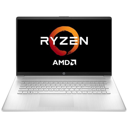 Ноутбук HP 17-cp0142ur AMD Ryzen7 5700U 188G512G SSD173FHD AG IPSIntAMD RadeonNoSD card readerWin11 Natural silver 8884300₽