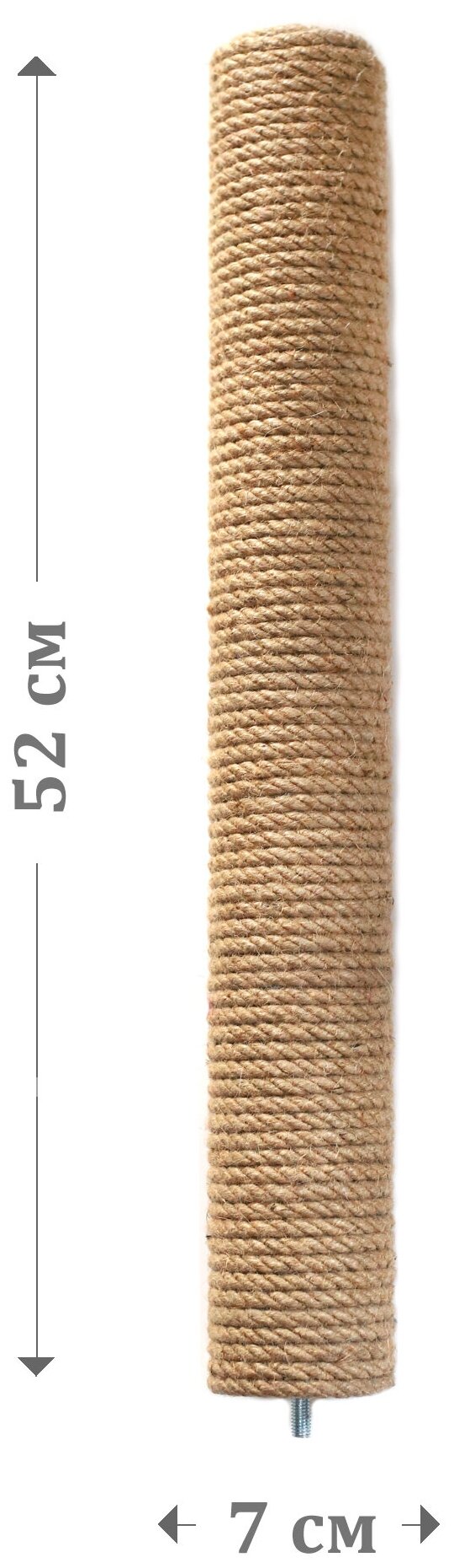 Сменный столбик из джута для когтеточки, 52 см - фотография № 2
