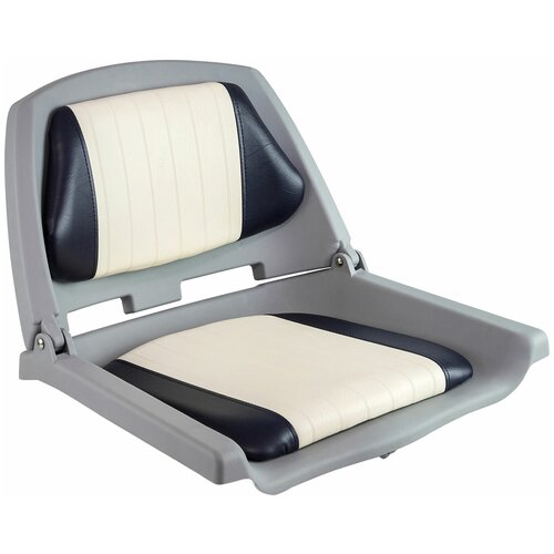 фото Кресло мягкое складное для лодки бело-синее. easterner c12504g