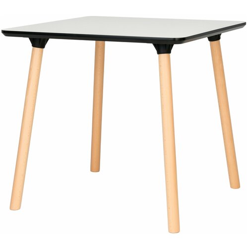 Обеденный стол Morton 80х80 см меламин белый