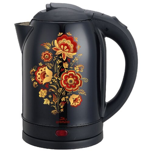 Чайник электрический 20Л 2000ВТ диск нерж петрак на черн добрыня 169200₽