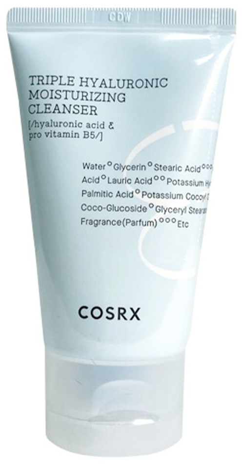 Пенка для умывания с гиалуроновой кислотой Cosrx Hydrium Triple Hyaluronic Moisture Cleanser, 50 мл (СГ до 05.2024г.)