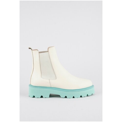 фото Ботинки mario berlucci, молочный, 37