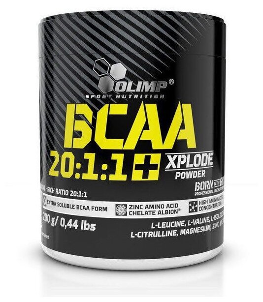 BCAA 20:1:1 Xplode Powder Olimp (200 гр) - Грейпфрут