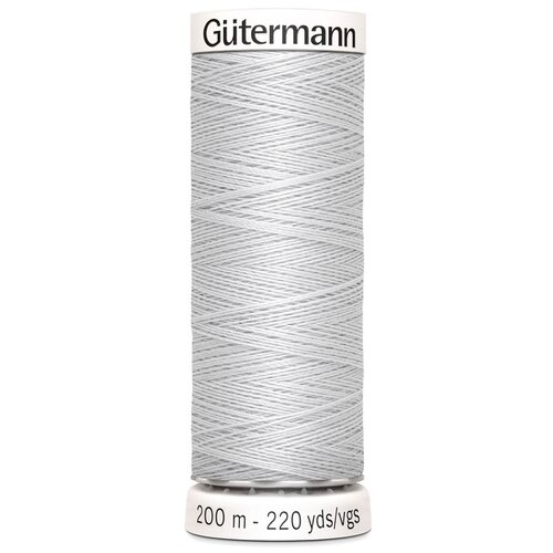 Нить универсальная Gutermann Sew All, светло-серый, 008