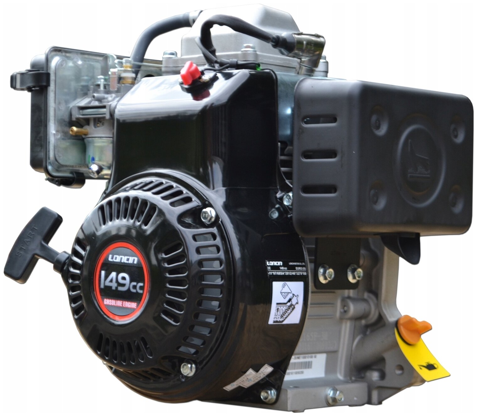 Loncin Двигатель LC165F-3H /A type/ D15 /резьбовой/ 00-00006060