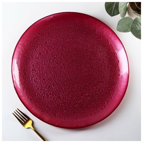 Блюдо Crispy, d=32 см, цвет фиолетовый