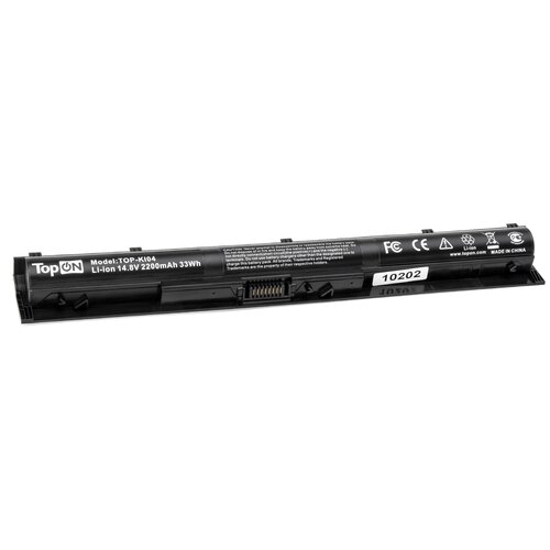 Аккумулятор для ноутбука HP KI04 15-ab038TX/14-ab012TX Series. 14.8V 2200mAh 33Wh. аккумулятор top ki04 для hp 14 8v 2200mah 33wh