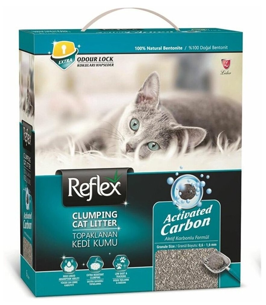 Комкующийся наполнитель Reflex Activated Carbon