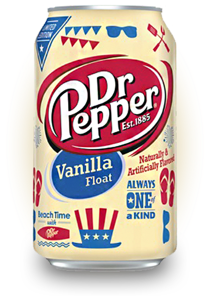 Dr.Pepper Vanilla Float В упаковке 12 шт.