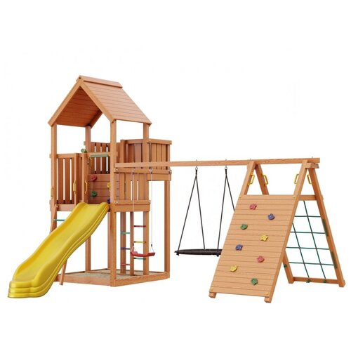 NEW SUNRISE игровой комплекс Jungle Palace JP12 (спортивно-игровая площадка для дачи и улицы)