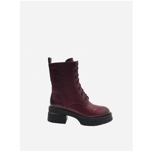 фото Женские ботинки, just couture, демисезон, цвет бордовый, размер 39