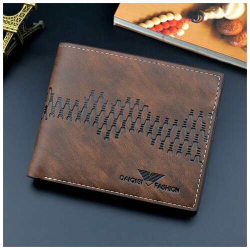 фото Кошелек мужской из экокожи / кошелек / мужской портмоне / бумажник / / grodwell