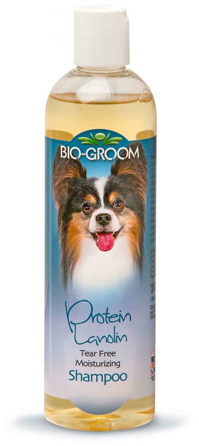 Bio-Groom Protein/Lanolin увлажняющий шампунь с ланолином 355 мл - фотография № 9