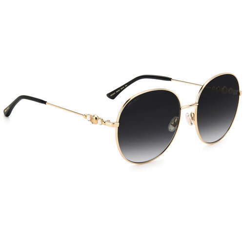 солнцезащитные очки moschino moschino love mol048 s 2m2 9o mol048 s 2m2 9o золотой Солнцезащитные очки Jimmy Choo, золотой