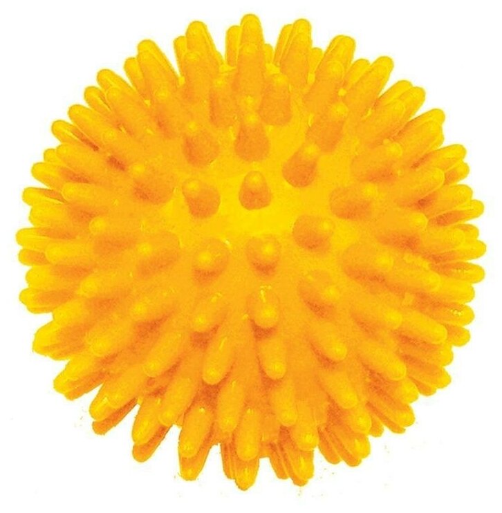 Зооник Мяч для массажа №2 жевательная игрушка для собак пластизоль разноцветный 8,5см