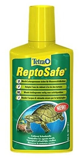 Tetra ReptoSafe кондиционер для подготовки воды в акватеррариумах, 100 мл - фотография № 8