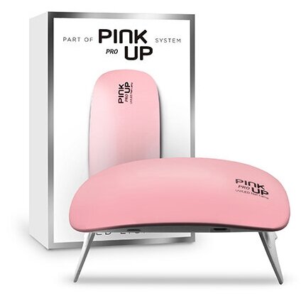 Лампа для полимеризации гель-лака PINK UP PRO UV/LED mini pink