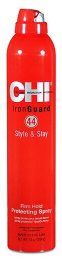 Спрей термозащитный средней фиксации Chi 44 Iron Guard Style & Stay Firm Hold Protecting Spray 284 гр CHIIGP08