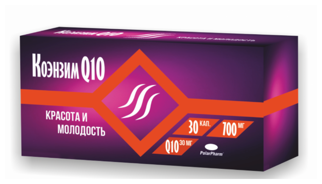 Коэнзим Q10 капс. 700мг 30шт. Полярис ОАО - фото №3