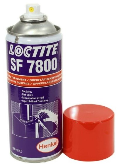 Loctite 7800 400мл (Спрей цинковый защитное покрытие холодное цинкование)