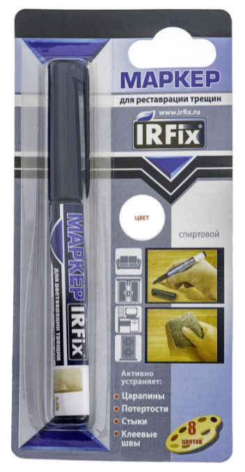 IRFIX Маркер для реставрации трещин (сосна клён ясень)