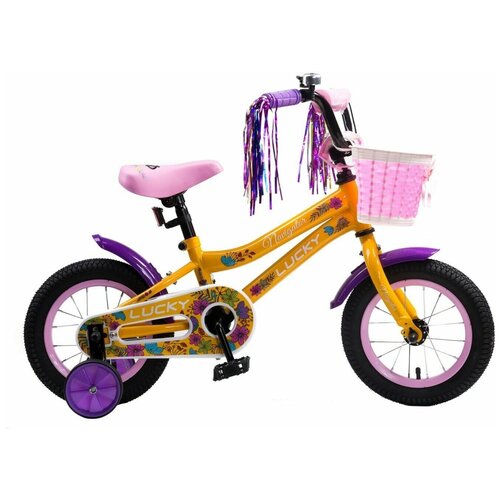 Велосипед Navigator 12 LUCKY ЖелтыйСиреневый ВНМ12133 600300₽