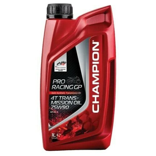 CHAMPION PRORACING GP 4T TRANSMISSION OIL (Классификация SAE:75W-90)