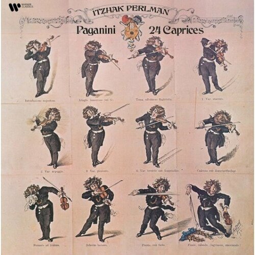 Виниловая пластинка Warner Music Itzhak Perlman - Paganini: 24 Caprices (2LP) audio cd paganini 24 solo caprices