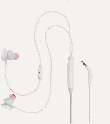 Изображение товара Наушники JBL Quantum 50, mini jack 3.5 mm, white