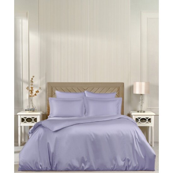 ARYA HOME Arya Vip из Oднотонного Сатина, Лиловый
