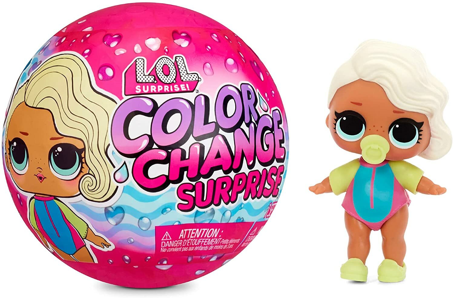 Кукла-сюрприз LOL Surprise Color Change Doll, 576341