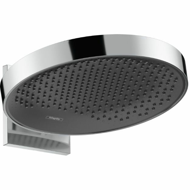 Верхний душ Hansgrohe Rainfinity, d=360 мм, 1 jеt, с настенным держателем, цвет: хром 26230000