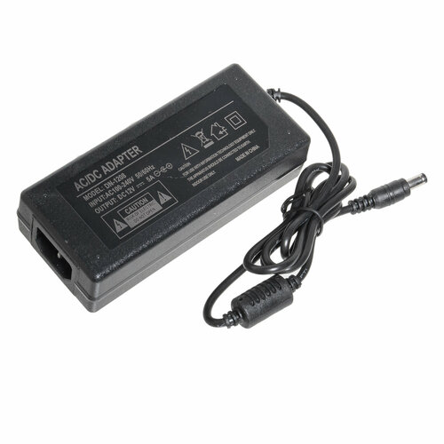 Блок питания 12V 5A 5.5x2.5 60W для монитора / ресиверов / приставок триколор / светодиодных лент / терминалов / IP-камер